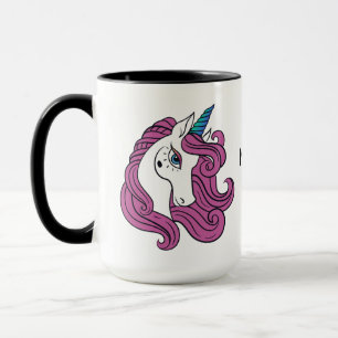 Cute Unicorn nom personnalisé tasses