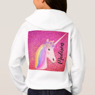 Cute Unicorn Rainbow Imaginaire Pink Nom de la Par