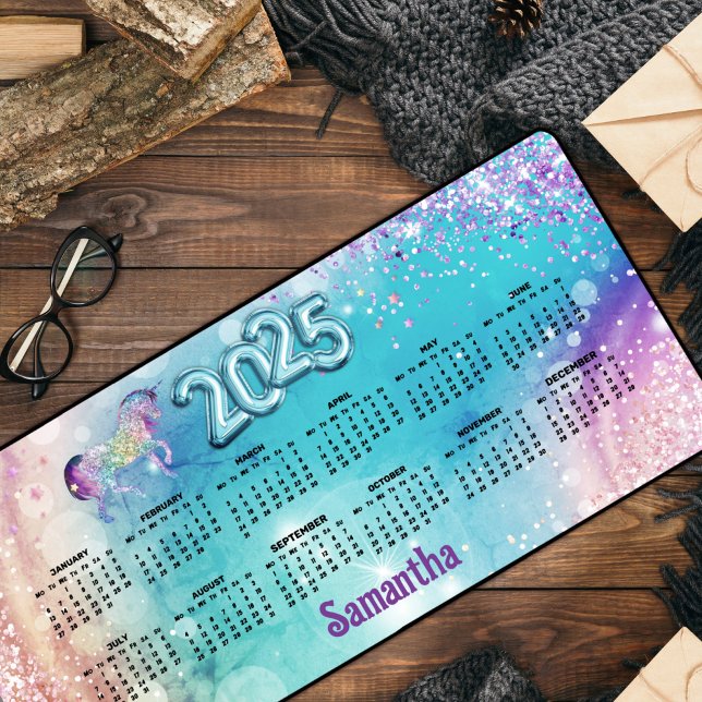 Cute unicorn rose Parties scintillant arc-en-ciel  (Créateur téléchargé)