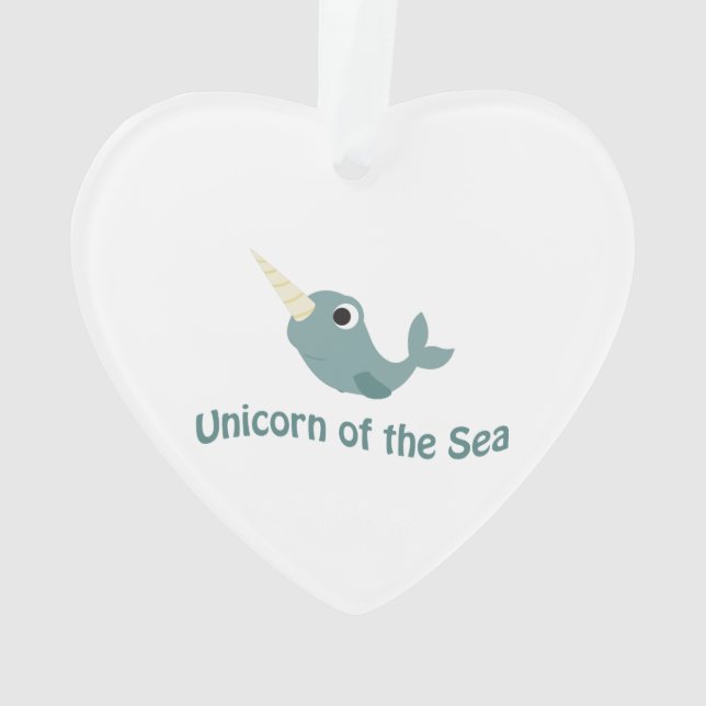 Cute Unicorne De La Mer (dos)