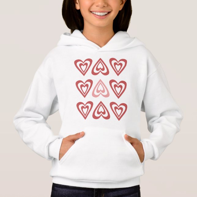 Cute Valentine Hearts – Love & Romance Design (Devant)