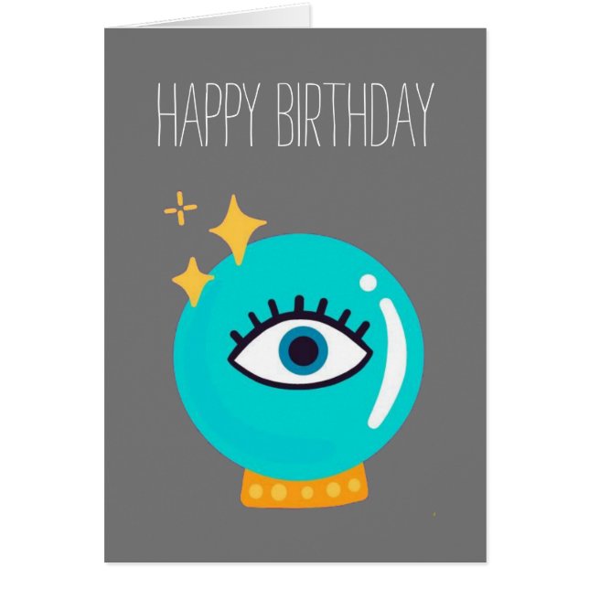 Cute weird magic crystal ball eye (Devant)