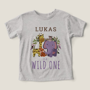 Cute Wild One Jungle Safari 1ère fête d'anniversai