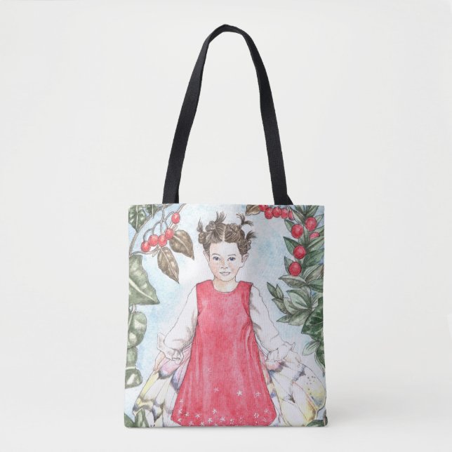 Cute Winter Fairy Tote Bag (Devant)