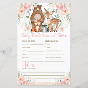 Cute Woodland Animals Baby Predictions & Conseils