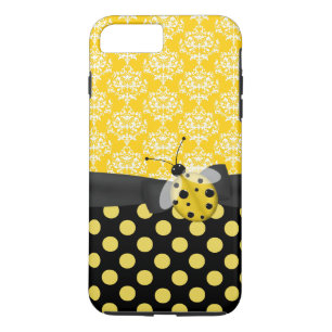 Cute Yellow Ladybug iPhone 7 Plus coque