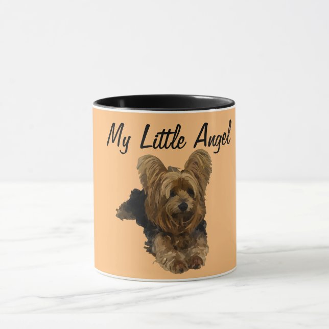 Cute Yorkshire Terrier Mug (Centre)