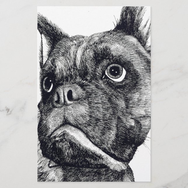 Cutesse de chien de boxe (Devant)