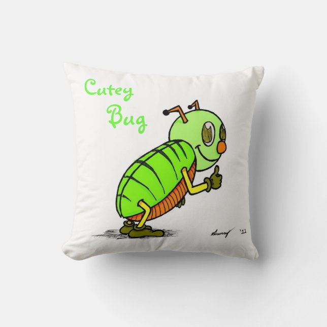 Cutey Bug Coussin (Recto)