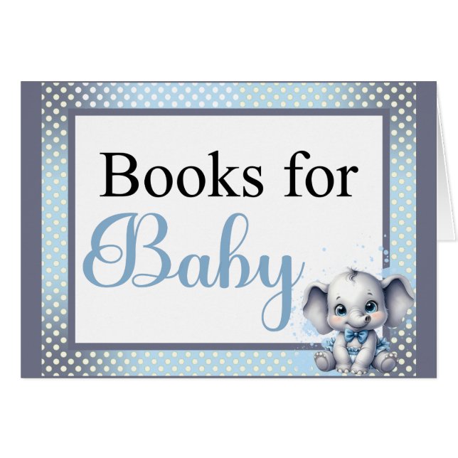Cutie Blue Elephant - Little Peanut Livres pour bé (Devant Horizontal)