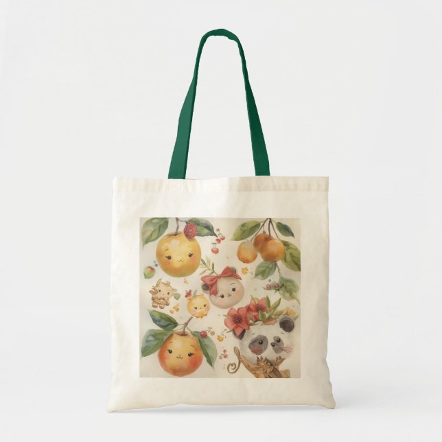 Cutie Fruitie Tote Bag (Devant)