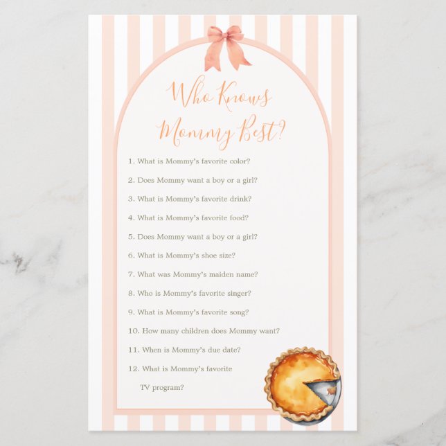 Cutie Pie Orange En vichy Qui Connaît Maman Meille (Devant)