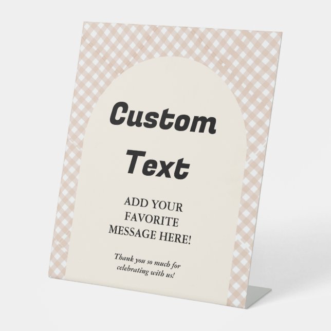 Cutie pie Thanksgiving baby shower Favoriser signe (Recto)