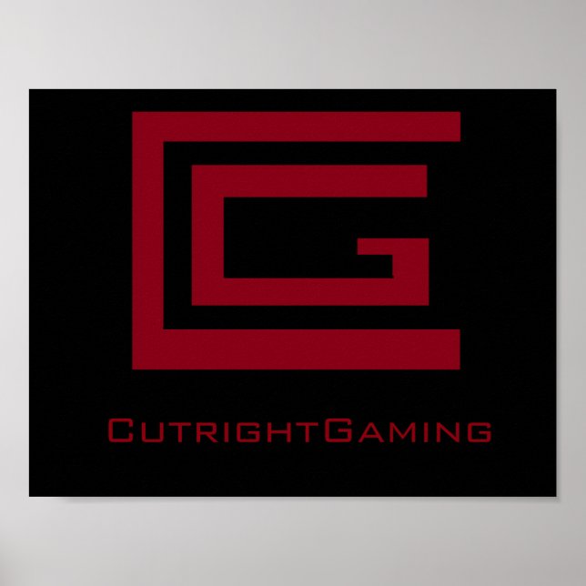 CutrightGaming Poster (Devant)