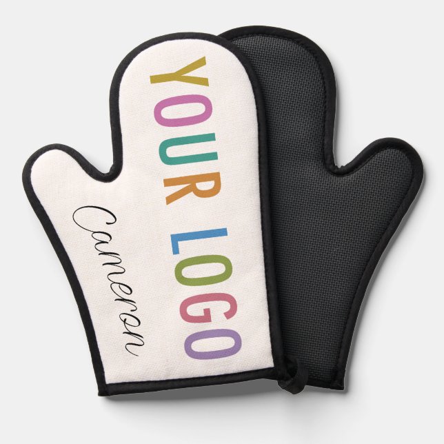 Cuve en silicone personnalisée Mitt avec logo et n (Recto/Verso)
