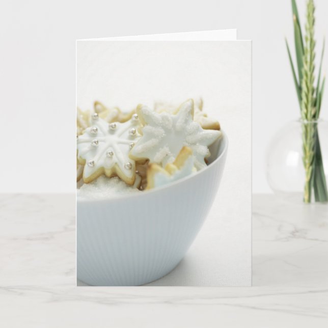 Cuvette de cartes et d'autocollants de biscuits de (Devant)