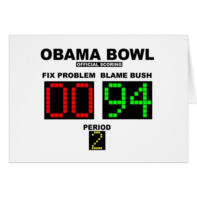 Cuvette d'Obama - marquage officiel (Devant horizontal)