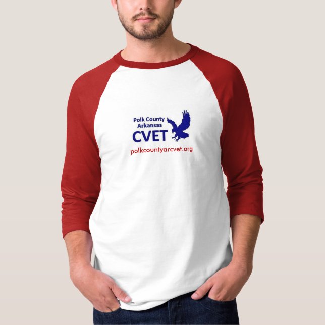 CVET Basic 3/4 Sleeve Raglan T-Shirt (Devant)