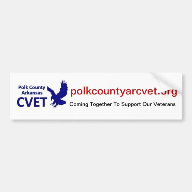 CVET Bumper Sticker (Devant)