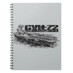 CVN-72 Abraham Lincoln Carnet photo (80 Pages B