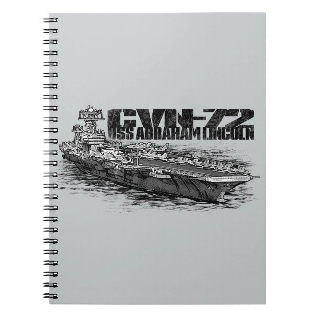 CVN-72 Abraham Lincoln Carnet photo (80 Pages B (Devant)