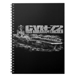 CVN-72 Abraham Lincoln Carnet photo (80 Pages B