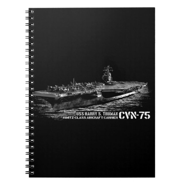 CVN-75 Carnet Photo Harry S. Truman (80 Pages B (Devant)