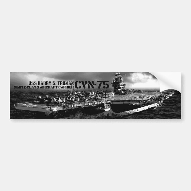 CVN-75 Harry S. Truman Bumper Sticker (Devant)