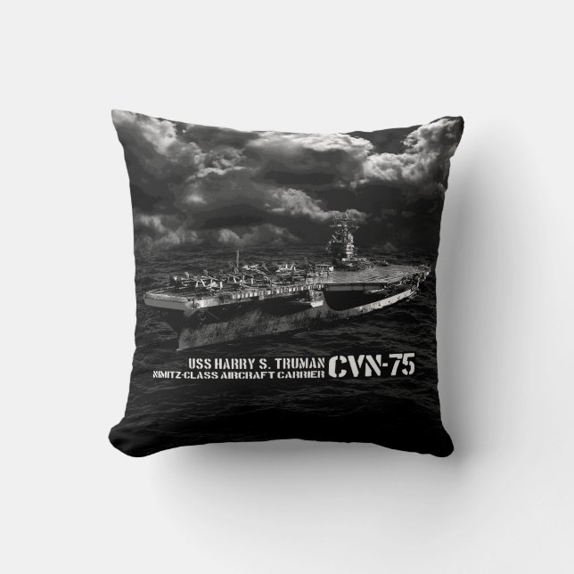 CVN-75 Harry S. Truman Polyester Lance Oreiller 16 (Recto)