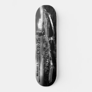 CVN-75 Harry S. Truman Skateboard 8 1/8"