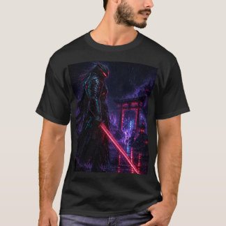 Cyber Armored Samurai T-shirt