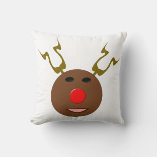 Cyber Coussin de rennes de Noël
