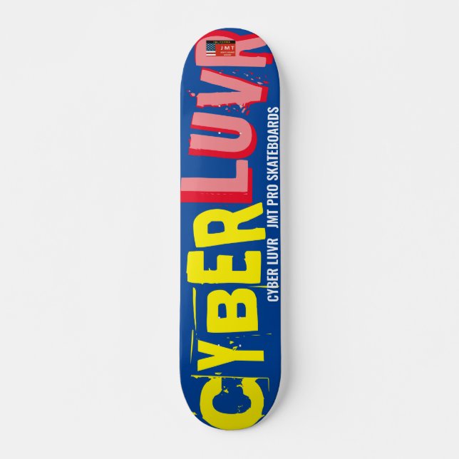 CYBER LUVR   JMT 7 3/4" Skateboard Deck (Devant)