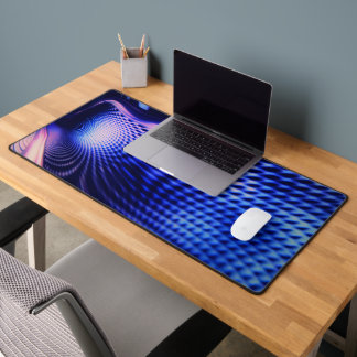 'Cyber Wormhole' Desk Mat