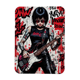 CyberBass Rebellion Flexible Magnet photo