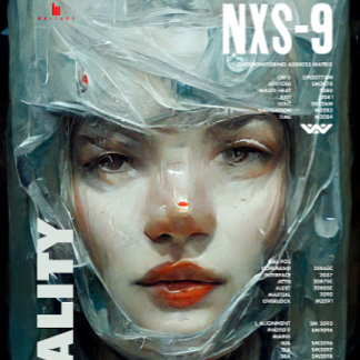 Cyberpunk Android Poster I Instant Télécharger