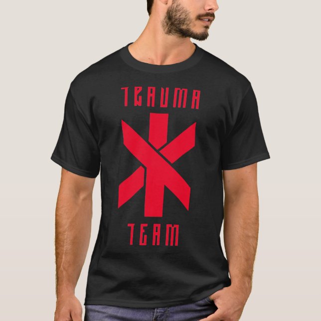 Cyberpunk Trauma Team Classic T-Shirt (Devant)