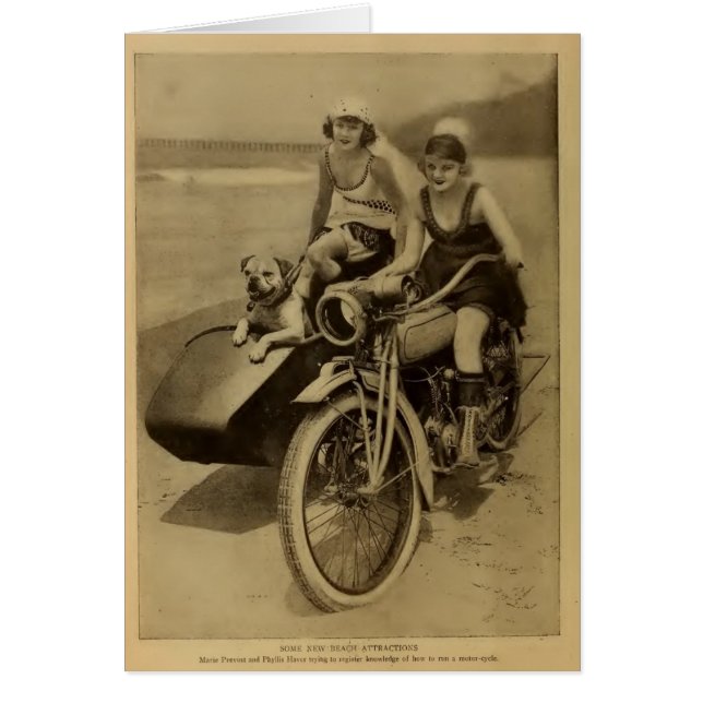 Cycle 1918 de chien de portrait de Marie Prevost (Devant)