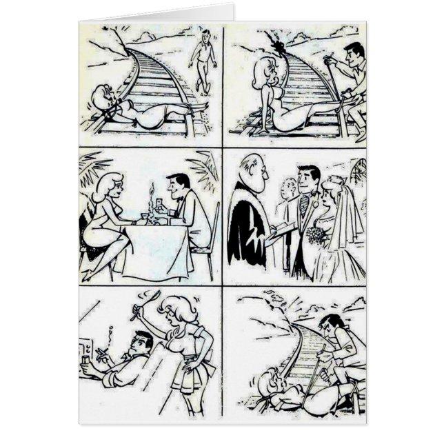 Cycle drôle de rapport de mariage/de datation (Devant)