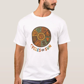 Cycles Du Calendrier De Peuple Du Soleil T-Shirt