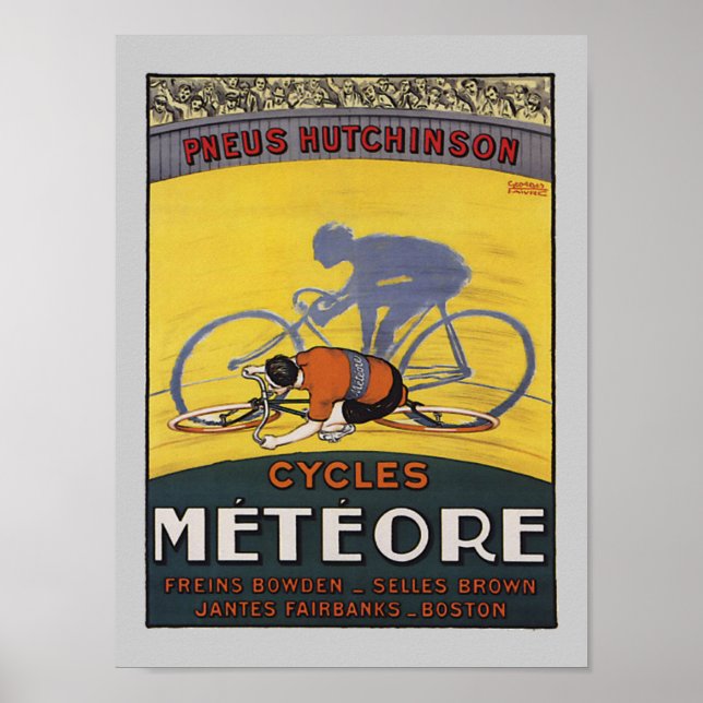 CYCLES METEORE POSTER (Devant)