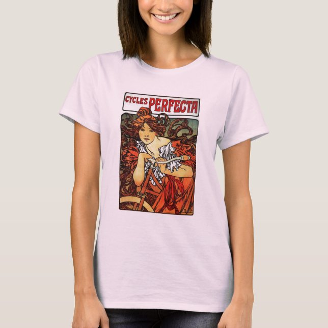 Cycles Parfaite Maillot T-Shirt Ringer (Devant)