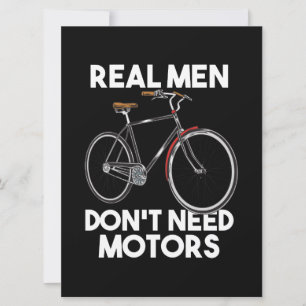 Cyclisme - Les vrais hommes n'ont pas besoin de mo