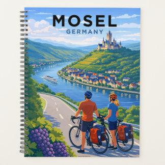 Cyclisme sur la Moselle Allemagne Art de voyage vi