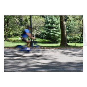 Cycliste New York City Central Park - photo
