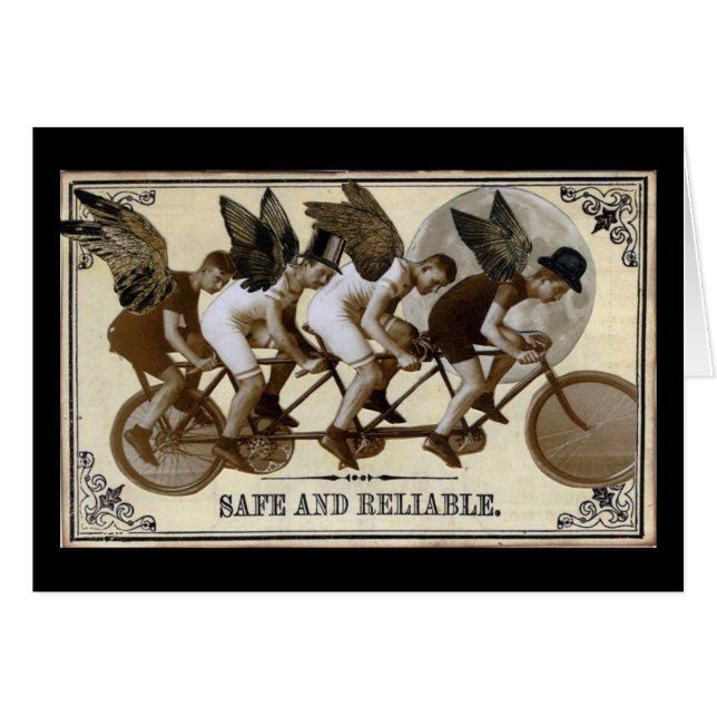 Cyclistes de Steampunk (Devant Horizontal)