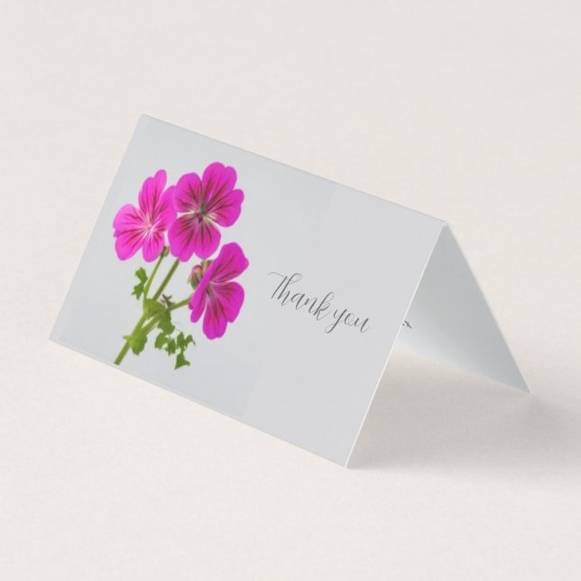 Cyclomene Fleurs VOTRE REMERCIEMENT (Front)