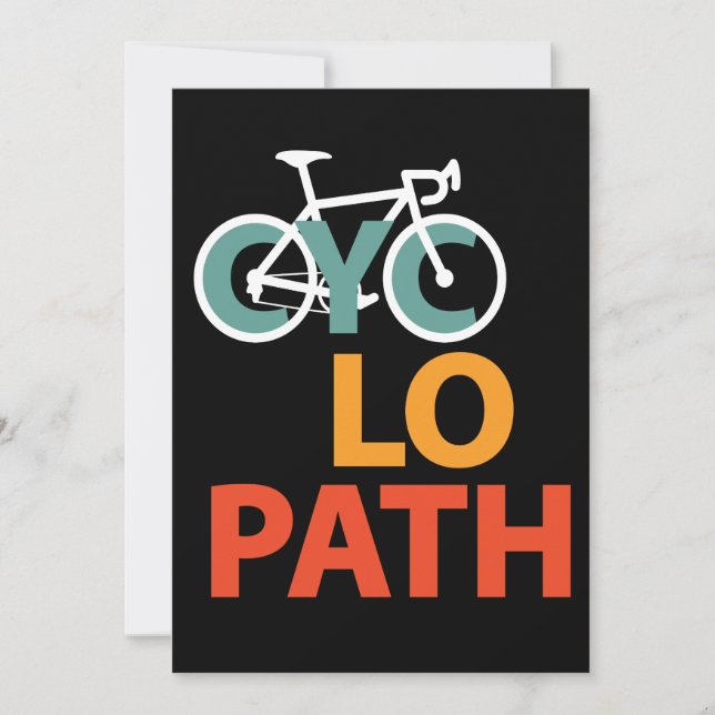 Cyclopath Bicycle Drôle Cyclisme (Devant)