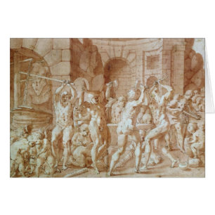 Cyclopes dans la forge de Vulcan