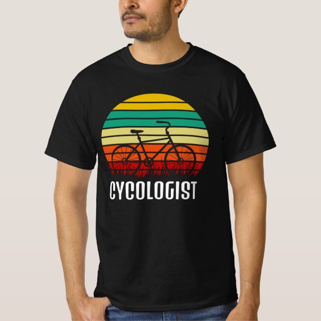 Cycologiste - Funny T-shirt Vintage Cyclisme (Devant)